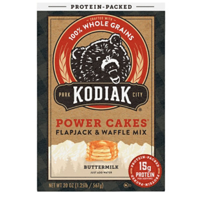 Kodiak Buttermilk Flapjack & Waffle Mix Box - 20 Oz - Image 2