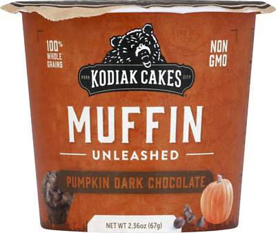 Kodiak Cakes Minute Muffins Muffin Mix Pumpkin Dark Chocolate - 2.36 Oz - Image 1