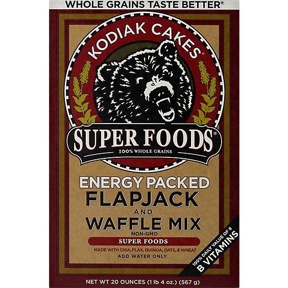 Kodiak Cakes Super Food Waffle - 24 Oz