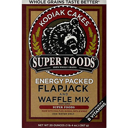 Kodiak Cakes Super Food Waffle - 24 Oz - Image 1