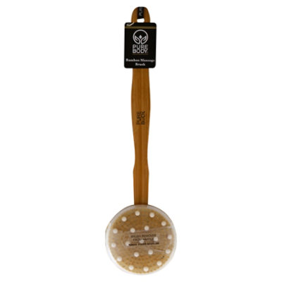 Pure Body Brush Bamboo Massage - Each