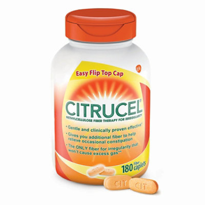Citrucel Fiber Caplets - 180 Count - Image 2