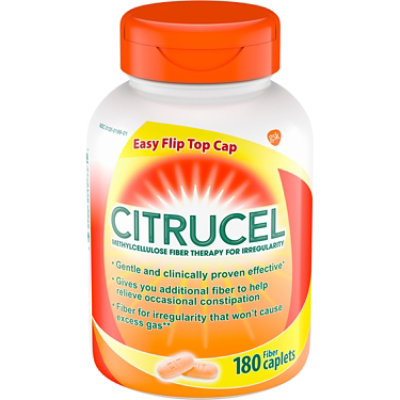 Citrucel Fiber Caplets - 180 Count