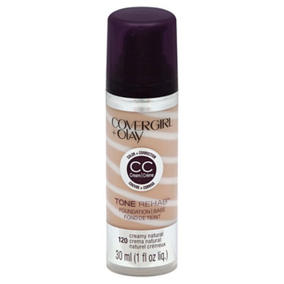 COVERGIRL + Olay Tone Rehab Foundation Color + Correction Creamy
