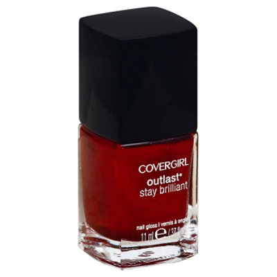 COVERGIRL Outlast Stay Brilliant Nail Gloss Forever Festive 185 - 0.37 Fl. Oz.