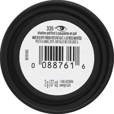 COVERGIRL Flamed Out Shadow Pot Charcoal 335 - 0.07 Oz - Image 3
