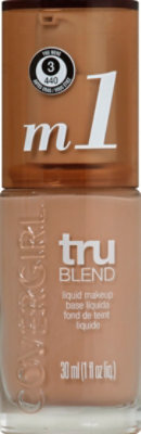 COVERGIRL truBLEND Liquid Makeup Natural Beige M1 - 1 Fl. Oz. - Image 2