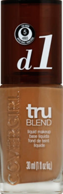 COVERGIRL truBLEND Liquid Makeup Creamy Beige D1 - 1 Fl. Oz. - Image 2