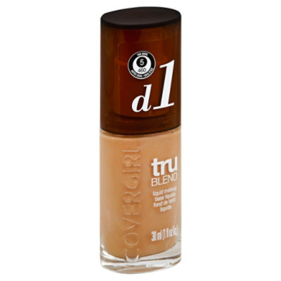 COVERGIRL truBLEND Liquid Makeup Creamy Beige D1 - 1 Fl. Oz.