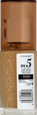 COVERGIRL truBLEND Liquid Makeup Caramel Beige M5 - 1 Fl. Oz. - Image 3