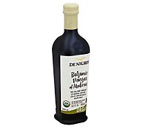 De Nigris Vinegar Organic Balsamic - 16.9 Fl. Oz.