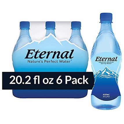 Eternal Spring Water Naturally Alkaline - 6-600 Ml - Image 3