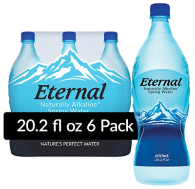 Eternal Spring Water Naturally Alkaline - 6-600 Ml - Image 2