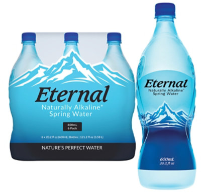 Eternal Spring Water Naturally Alkaline - 6-600 Ml - Image 3