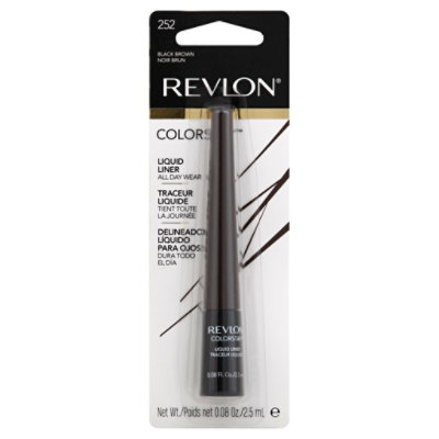 Rev Colorstay Liquid Blk/Brn - .08 Oz - Image 1