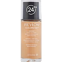 Revlon ColorStay Makeup Normal/Dry Skin Medium Beige 240 - 1 Fl. Oz. - Image 2