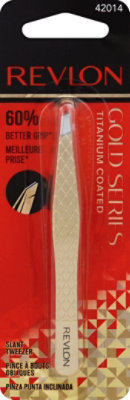 Revlon Gold Series Slant Tweezer - Each - Image 2