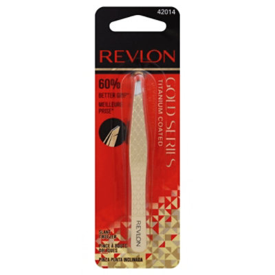 Revlon Gold Series Slant Tweezer - Each