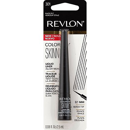 Revlon Color Stay Liq Liner Skinny Black Out - .08 Fl. Oz. - Image 2