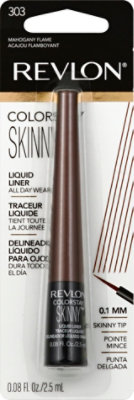 Revlon ColorStay Liquid Liner Skinny Mahogany Flame 303 - 0.08 Fl. Oz. - Image 2