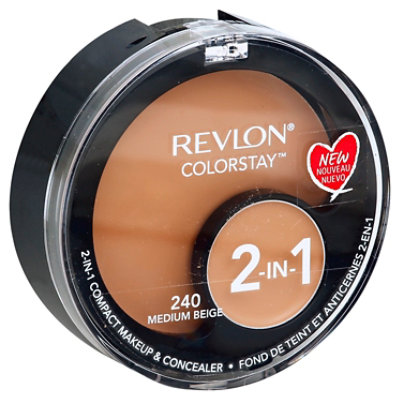 Revlon C/S 2-In-1 Mu/Cnclr Med Beige - 0.04/0.38 - Image 1