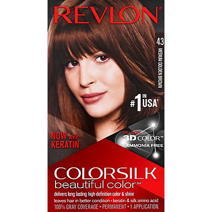 Revlon Colorsilk Medium Golden Brown Hair Color - Each - Randalls