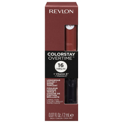 Revlon Overtime Lipcolor Faithful Fawn - .07 Oz - Image 3