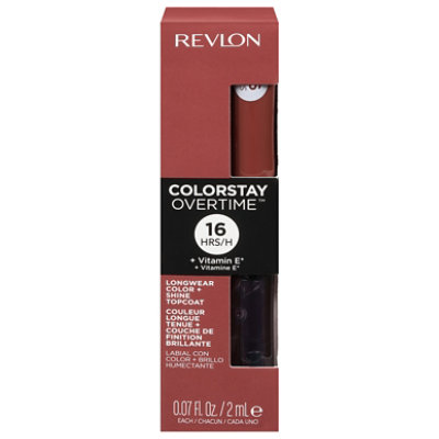 Revlon Overtime Lipcolor Eternally Tan - .07 Oz