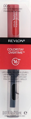 Revlon Overtime Lip Infinite Raspberry - .07 Oz - Image 2