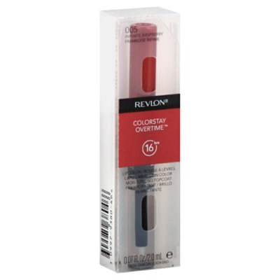 Revlon Overtime Lip Infinite Raspberry - .07 Oz