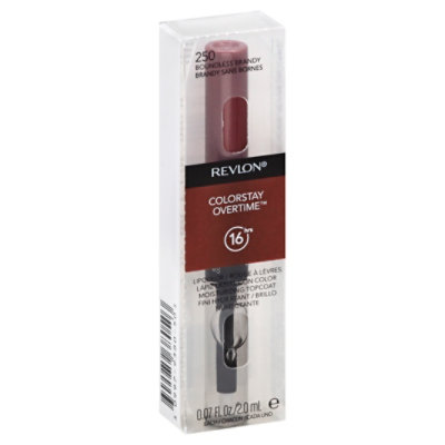 Revlon Overtime Lipcolor Boundless Brandy - .07 Oz