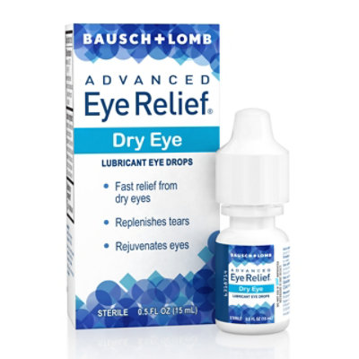 Advanced Eye Relief Redness Relief Lubricant Eye Drops - 0.5 Fl. Oz. - Image 1