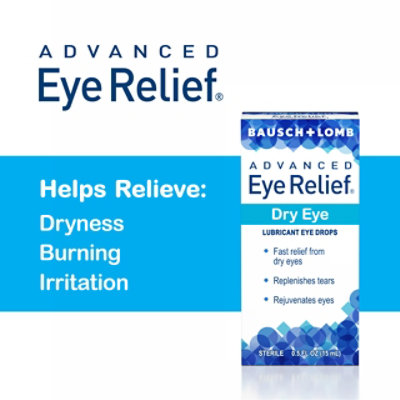 Advanced Eye Relief Redness Relief Lubricant Eye Drops - 0.5 Fl. Oz. - Image 2