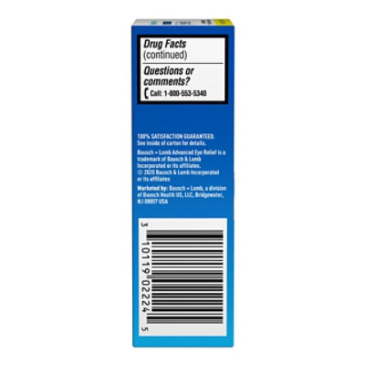 Advanced Eye Relief Maximum Redness Lubricant Eye Drops Dry Eye & Redness Reliever - 0.5 Fl. Oz. - Image 5