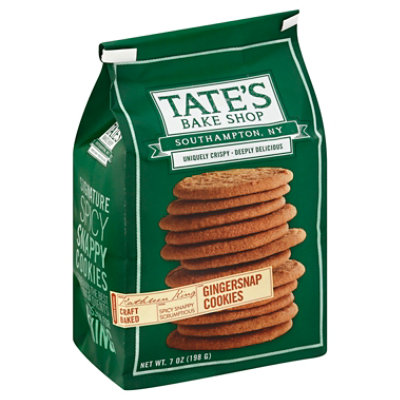 Tates Bake Shop Cookies Gingersnap - 7 Oz - pavilions