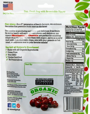 Stoneridge Cherries Organic - 4 Oz - Image 3