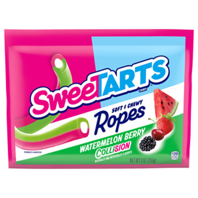 Sweetarts Watermelon Berry Collision Ropes Candy - 9 oz. - Image 2