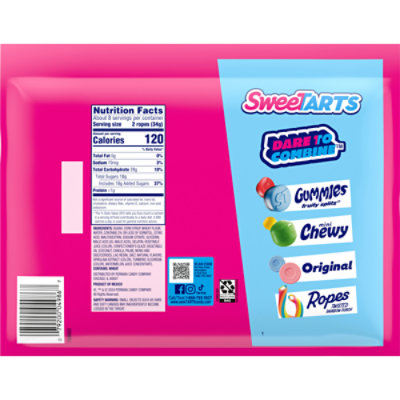 Sweetarts Watermelon Berry Collision Ropes Candy - 9 oz. - Image 5