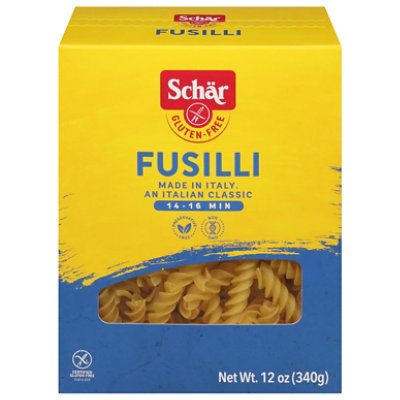 Schar Bonta d Italia Pasta Gluten-Free Fusilli Box - 12 Oz - Image 3