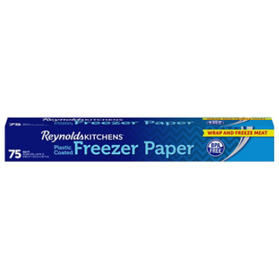 Reynolds Kitchens Freezer Paper Plastic Coated 75 Square Feet - Each - Image 2