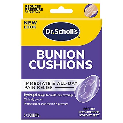 Dr Scholls Bunion Cushions Duragel Technology - 5 Count - Image 2