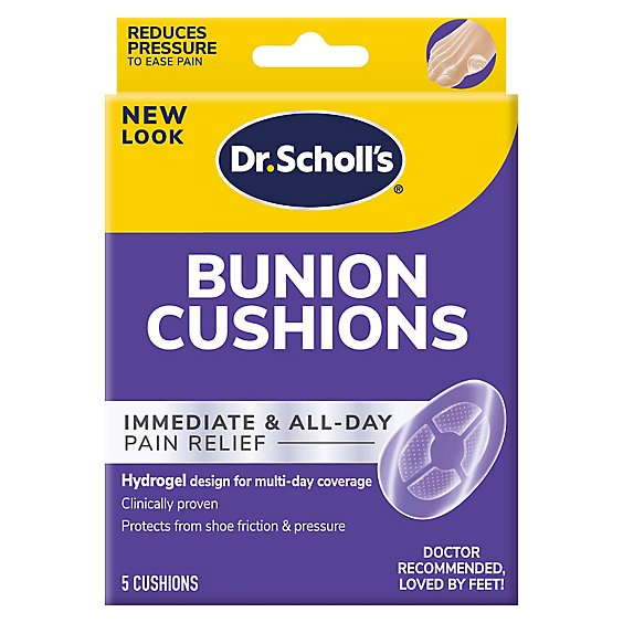 Dr Scholls Bunion Cushions Duragel Technology - 5 Count