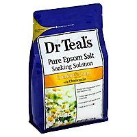 Dr Teals Soaking Solution Epsom Salt Pure Comfort & Calm with Chamomile - 3 Lb - Image 1