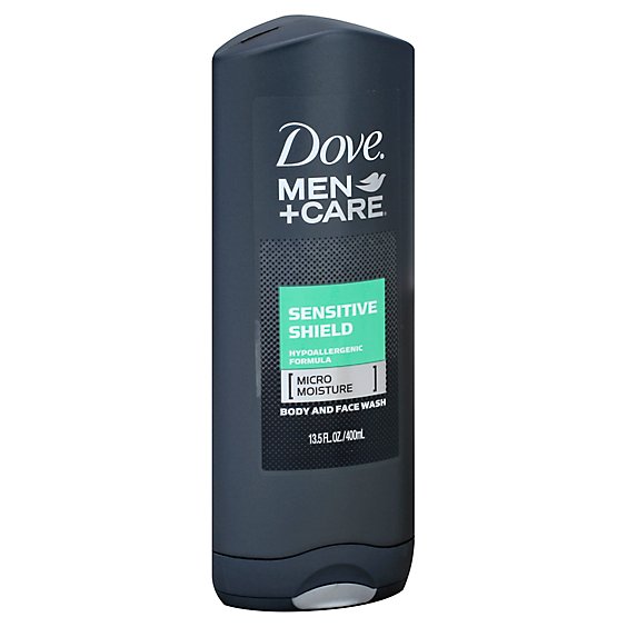 Dove Men+Care Body + Face Wash Sensitive Shield - 13.5 Fl. Oz.
