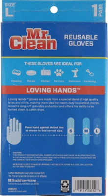 Mr. Clean Loving Hands Glove Super Premium Extra Long Large - Each - Image 4