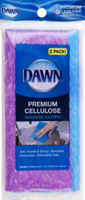 Dawn Cellulose Sponge Cloth 2 Pk - Each - Image 2