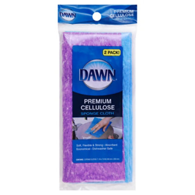 Dawn Cellulose Sponge Cloth 2 Pk - Each