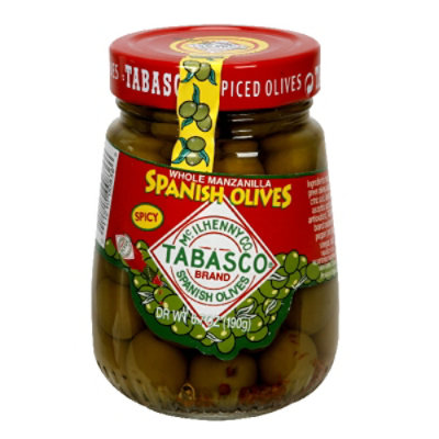 Tabasco Olives With Pits 7.0 - 7 Oz - Image 1