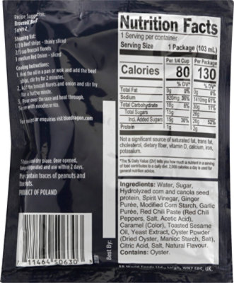 Blue Dragon Sauce Stir Fry Broccoli Beef - 3.4 Fl. Oz. - Image 6