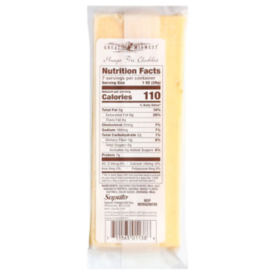 Great Midwest Mango Fire Cheddar - 7 Oz - Image 5